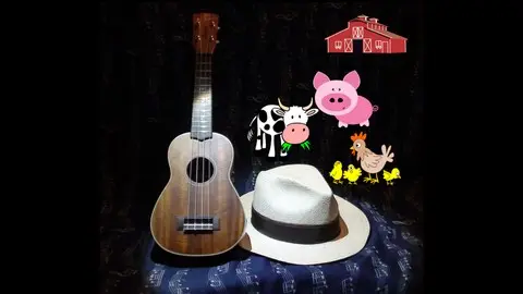 Beginner's Ukulele - Old MacDonald - Moo Moo, Oink, Quack!